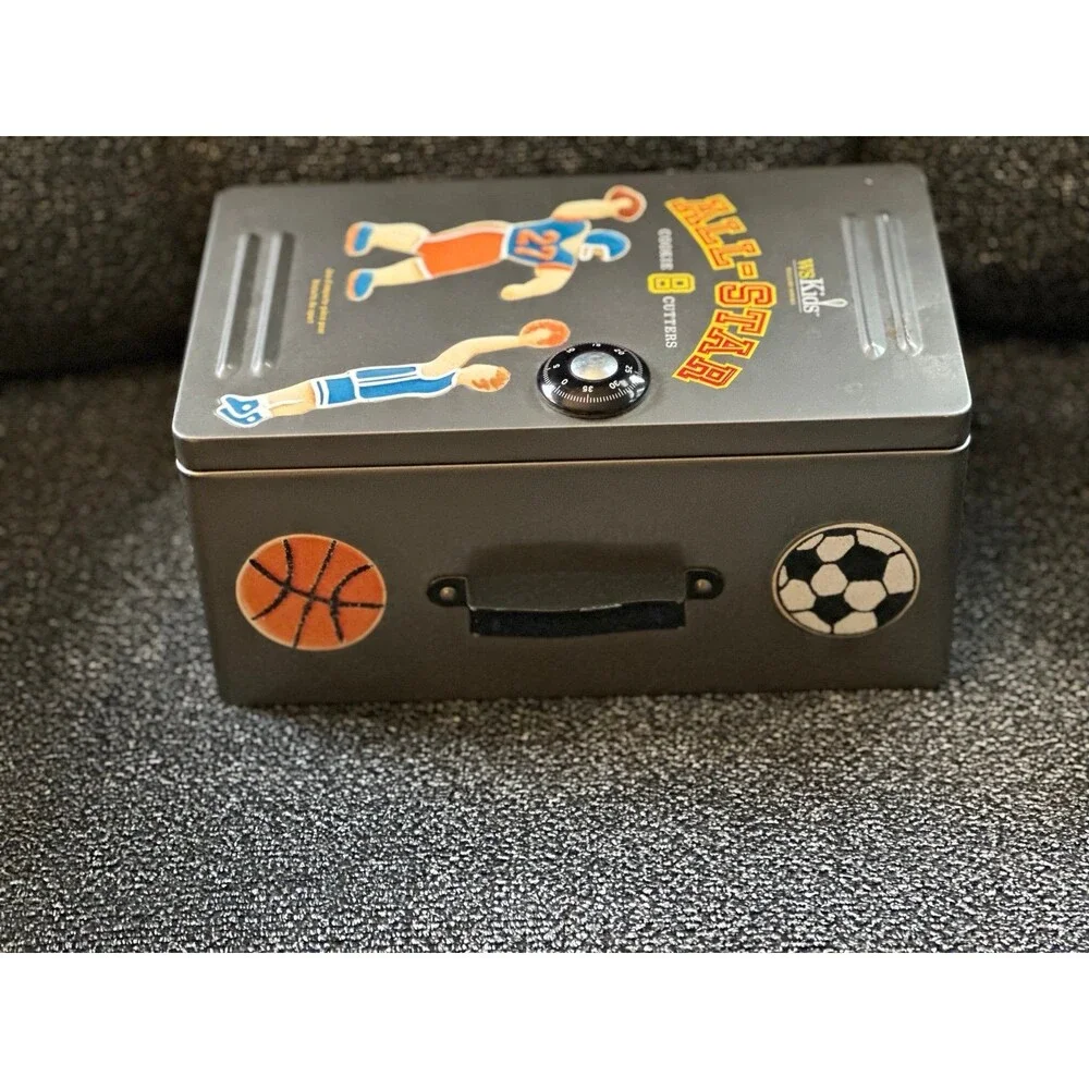 FLASH DEAL Williams Sonoma Kids Cookie Cutter Football Basketball Baseball 8 Pc.